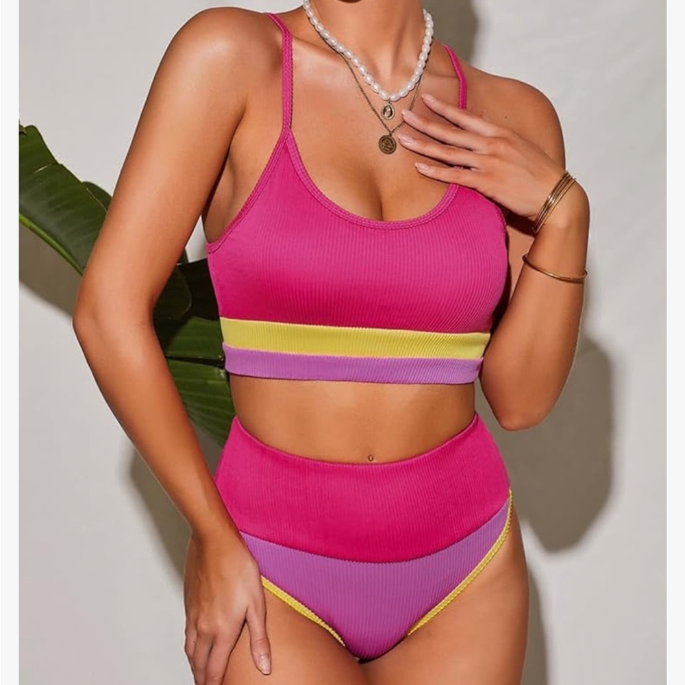 Colorblock Bikini